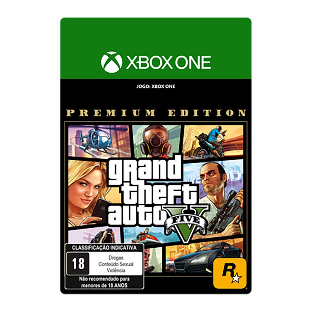 Giftcard Xbox Grand Theft Auto V Premium Edition - GCM Games - Gift Card  PSN, Xbox, Netflix, Google, Steam, Itunes