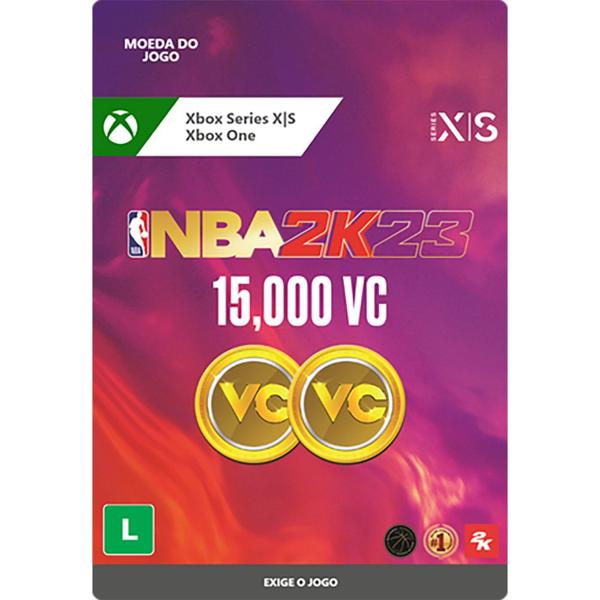 Gift Card GCMV NBA 2K23 15000 VC 2K Games UN 1 UN