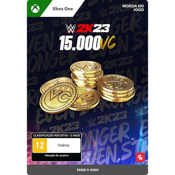 Gift Card GCMV WWE 2K23: 15,000 VC XBOX ONE 2K Games UN 1 UN