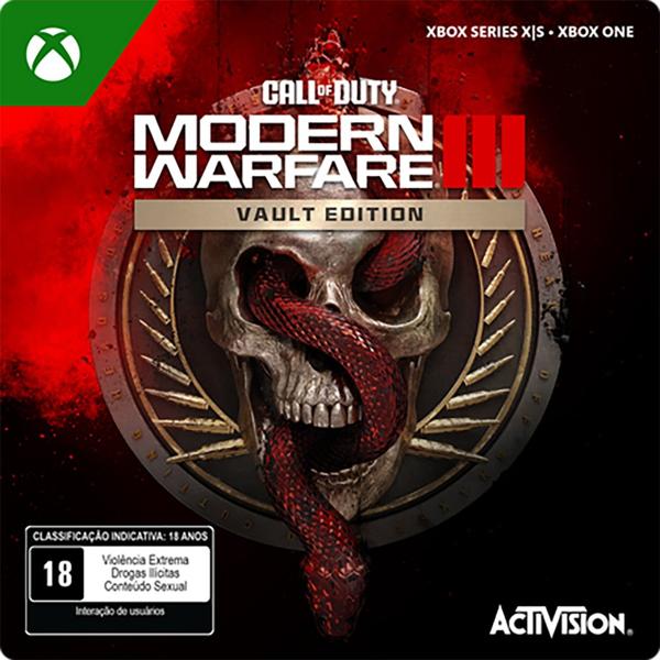 Gift Card GCMV, Call of Duty: Modern Warfare III, Vault Edition, Activision - 1 UN