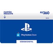 Gift Card GCMV Playstation network R$ 360,00, Sony - UN 1 UN