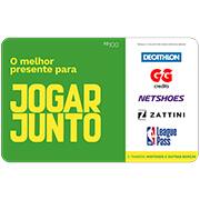 Gift Card S2B GCMV JOGAR JUNTO 100BRL BLACKHAWK UN 1 UN