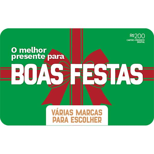 Gift Card S2B GCMV BOAS FESTAS 200BRL BLACKHAWK UN 1 UN