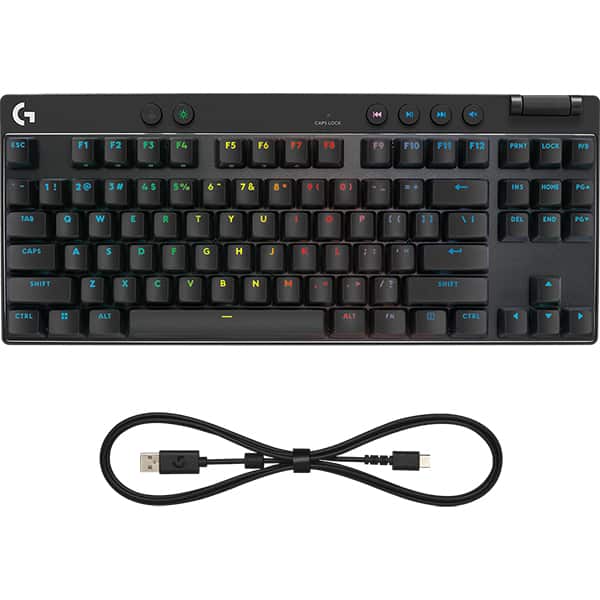 Teclado USB Gamer Pro X TKL Rapid 920-013131 Logitech G CX 1 UN