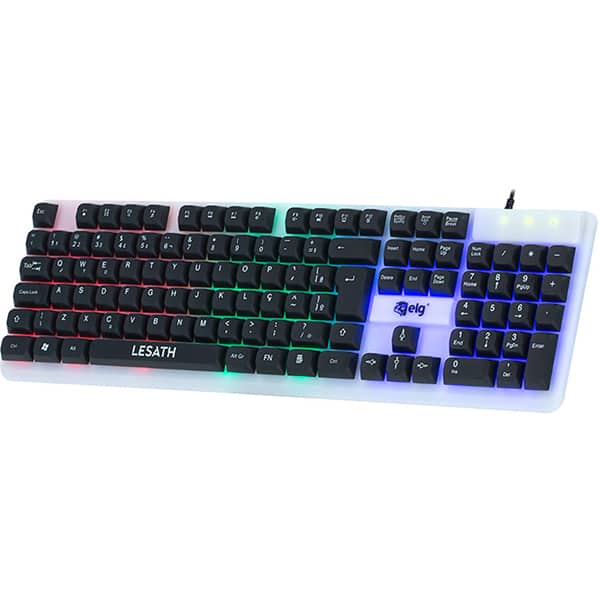 Teclado USB Gamer Lesath br/pt TGLH Elg CX 1 UN