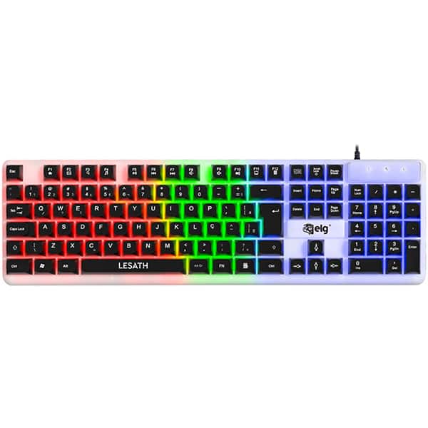 Teclado USB Gamer Lesath br/pt TGLH Elg CX 1 UN