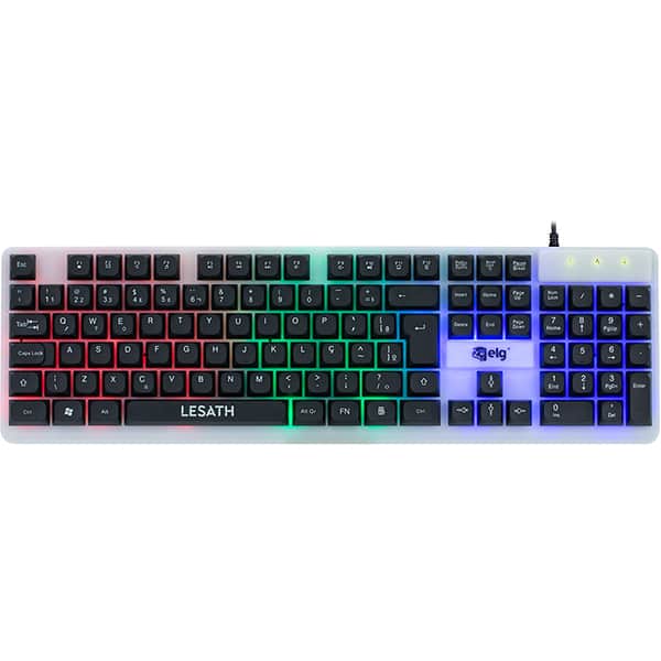 Teclado USB Gamer Lesath br/pt TGLH Elg CX 1 UN