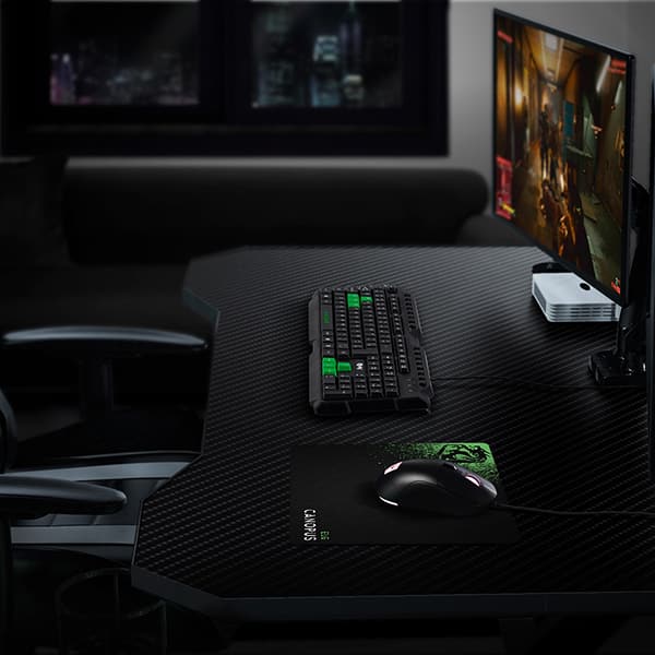Teclado USB Gamer Hadar preto TGHD Elg CX 1 UN