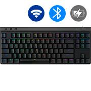 Teclado Mecânico Gamer Sem Fio Logitech G515 com Design TKL,Tecnologia LIGHTSPEED, RGB LIGHTSYNC, Conexão USB ou Bluetooth - Preto CX 1 UN Teclado Mecânico Gamer Sem Fio Logitech G515 com Design TKL,Tecnologia LIGHTSPEED, RGB LIGHTSYNC, Conexão USB ou Bluetooth - Preto CX 1 UN
