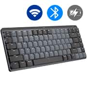 Teclado Mecânico sem fio Logitech MX Mechanical Mini com Teclas Retroiluminadas Tactile Quiet, USB ou Bluetooth, Bateria Recarregável CX 1 UN Teclado Mecânico sem fio Logitech MX Mechanical Mini com Teclas Retroiluminadas Tactile Quiet, USB ou Bluetooth, Bateria Recarregável CX 1 UN