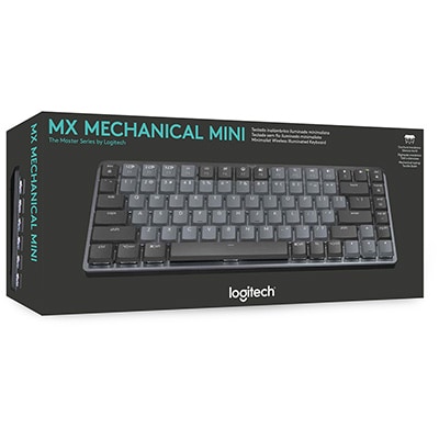 Teclado Mecânico sem fio MX Mechanical Mini, 920-010783, Logitech CX 1 UN