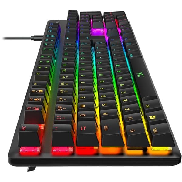 Teclado USB Gamer Mecânico, Alloy Origins, RGB, Switch Vermelho, 4P4F6A2, HyperX - CX 1 UN