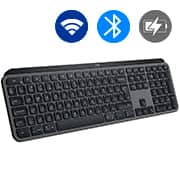 Teclado sem fio Logitech MX Keys S com Iluminação Inteligente, Conexão Bluetooth ou Receptor USB Logi Bolt e Bateria Recarregável - Grafite CX 1 UN Teclado sem fio Logitech MX Keys S com Iluminação Inteligente, Conexão Bluetooth ou Receptor USB Logi Bolt e Bateria Recarregável - Grafite CX 1 UN