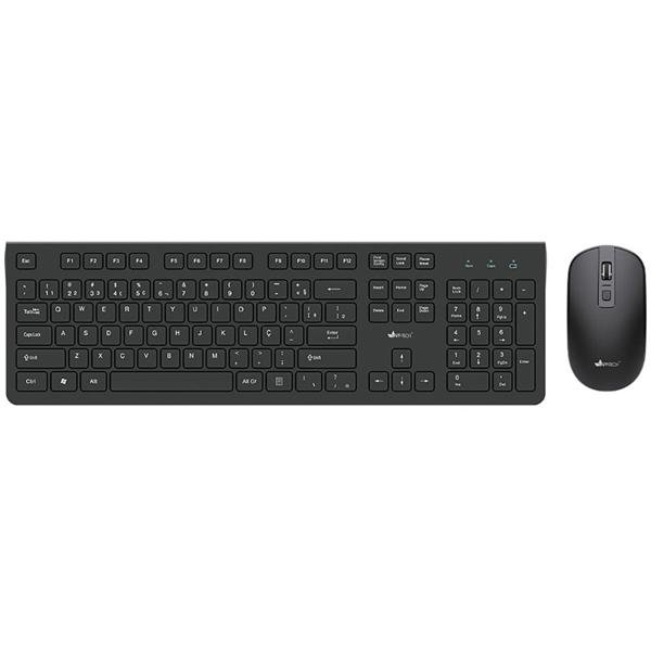 Kit wireless ( teclado / mouse), Preto, KMW250, App-tech - CX 1 UN