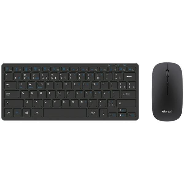 Kit wireless ( teclado / mouse), Preto, KMWRB400, App-tech - CX 1 UN