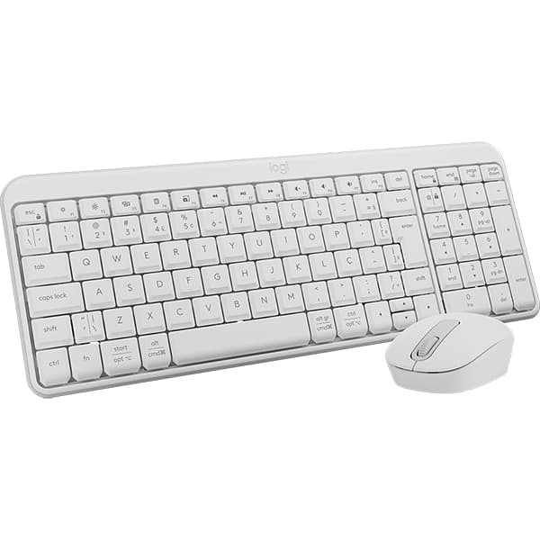 Kit (Teclado/Mouse) Bluetooth MK250 Branco 920-013517 Logitech CX 1 UN