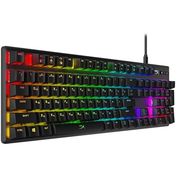 Teclado Gamer Mecânico, USB, Alloy origins, Preto, 4P5P0A2, HyperX - CX 1 UN