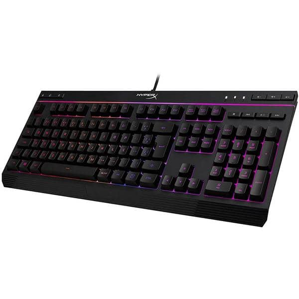 Teclado Gamer Alloy Core, RGB, USB, Design Compacto, Anti-Ghosting, Preto, 4P4F5A2, HyperX - CX 1 UN