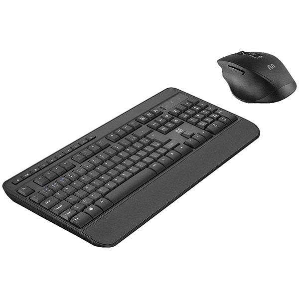 Kit Teclado e Mouse sem Fio, Wireless e Bluetooth, Padrão ABNT2, Preto, CS1200, TC301, Multi - CX 1 UN