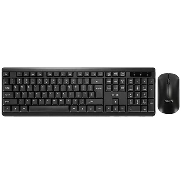 Teclado e Mouse sem Fio, Wireless, 1200DPI, Padrão ABNT2, Preto, TC670, Multi - CX 1 UN Teclado e Mouse sem Fio, Wireless, 1200DPI, Padrão ABNT2, Preto, TC670, Multi - CX 1 UN