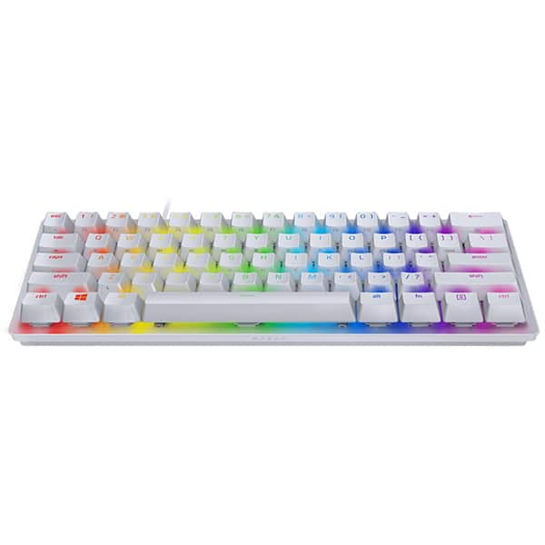 Teclado Gamer Mecânico Huntsman Mini, Chroma, RGB, Branco, RZ03033903, Razer - CX 1 UN