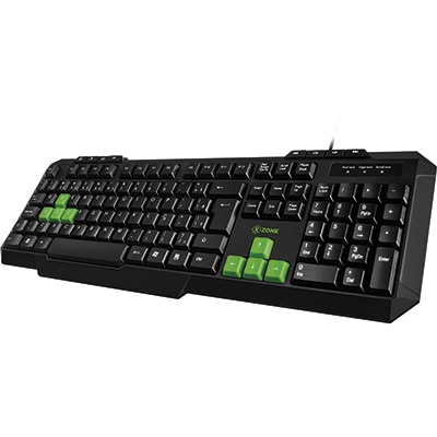 Teclado Gamer USB, básico, 90018-01, X-zone - CX 1 UN