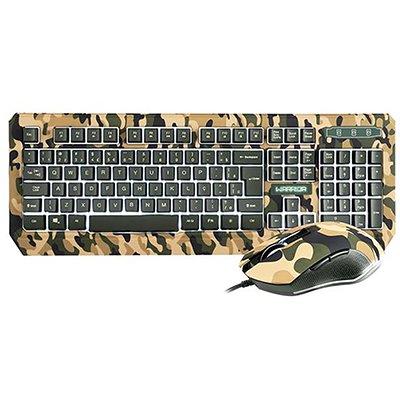 Kit Gamer wired (teclado/mouse) Army TC249 Warrior CX 1 UN