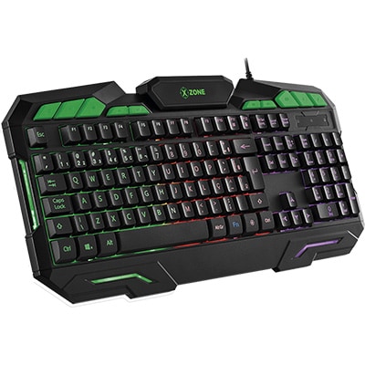 Kit Gamer (Teclado - Mouse - Mousepad - Headset), GTC-02 90013-01, X-zone - CX 1 UN