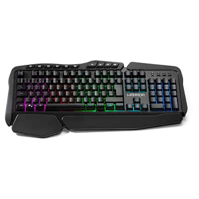 Teclado Gamer Clancy USB, RGB, macro, TC241, Warrior - CX 1 UN