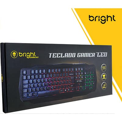 Teclado Gamer LED, USB, 0464, Bright - CX 1 UN