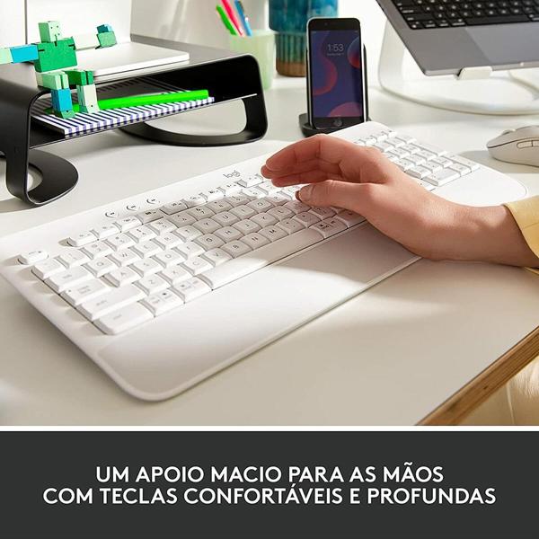 Teclado sem Fio Signature K650, Branco, 920-010965, Logitech - CX 1 UN