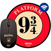 Kit Mouse + Mouse Pad Harry Potter, 10509, Letron - BT 1 UN Kit Mouse + Mouse Pad Harry Potter, 10509, Letron - BT 1 UN
