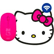 Kit Mouse + Mouse Pad Hello Kitty, 10510, Letron - BT 1 UN Kit Mouse + Mouse Pad Hello Kitty, 10510, Letron - BT 1 UN