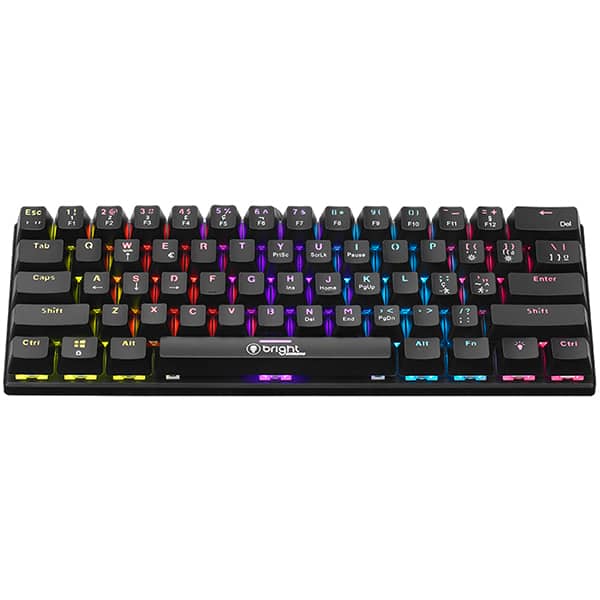 Teclado USB Gamer mecânico, Iluminação LED, GTC565, Bright - CX 1 UN Teclado USB Gamer mecânico, Iluminação LED, GTC565, Bright - CX 1 UN