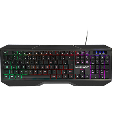 Kit Gamer wired (teclado/mouse) LED TC239 Multi CX 1 UN