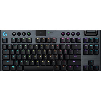 Teclado Mecânico Gamer sem fio G915, Lightspeed, Rgb, Lightsync, USB ou Bluetooth, Tkl, Preto, 920-009495, Logitech G - CX 1 UN