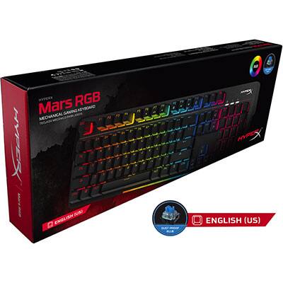 Teclado USB Gamer HyperX Mars mecânico HXKB3BL3 542F4AA HyperX CX 1 UN Teclado USB Gamer HyperX Mars mecânico HXKB3BL3 542F4AA HyperX CX 1 UN