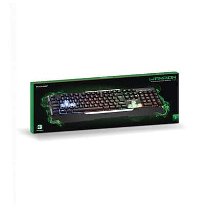 Teclado Gamer USB, Semi-mecânico, TC208, Warrior - CX 1 UN