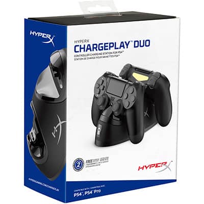 Carregador de Controle Playstation 4 / PS4 Charge Play Duo HyperX CX 1 UN