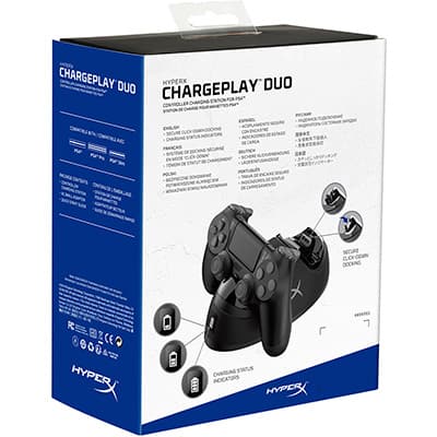 Carregador de Controle Playstation 4 / PS4 Charge Play Duo HyperX CX 1 UN