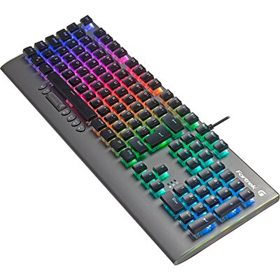 Teclado Gamer mecânico USB, RGB, Cruiser, Dark Grey, 70549, Fortrek - CX 1 UN