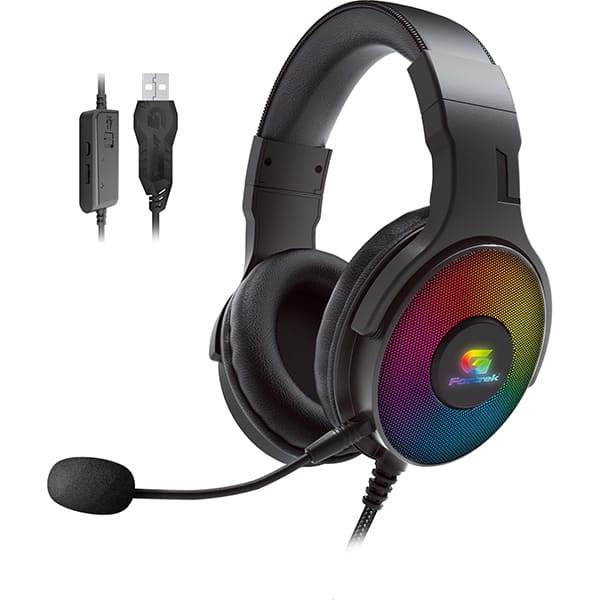 Headset Gamer RGB cruiser 7.1 preto 70531 Fortrek UN 1 UN