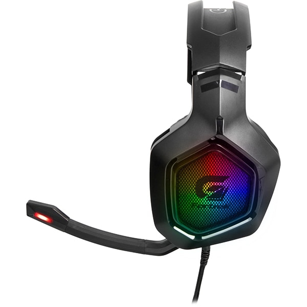 Headset Gamer RGB black hawk preto 70530 Fortrek UN 1 UN