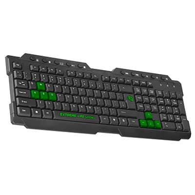 Teclado Gamer Dragon War, USB, TGDW, Elg Gamer - CX 1 UN