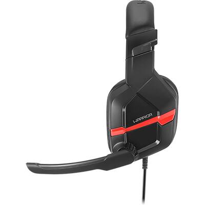 Headset Gamer P2 Warrior Askari, Preto/Vermelho, PH293, Warrior - 1 UN