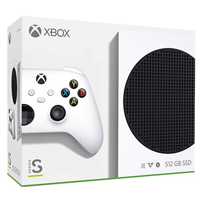 Console Xbox Series S, 512GB SSD, com 1 Controle, Branco, Microsoft, RSR-00006 CX 1 UN