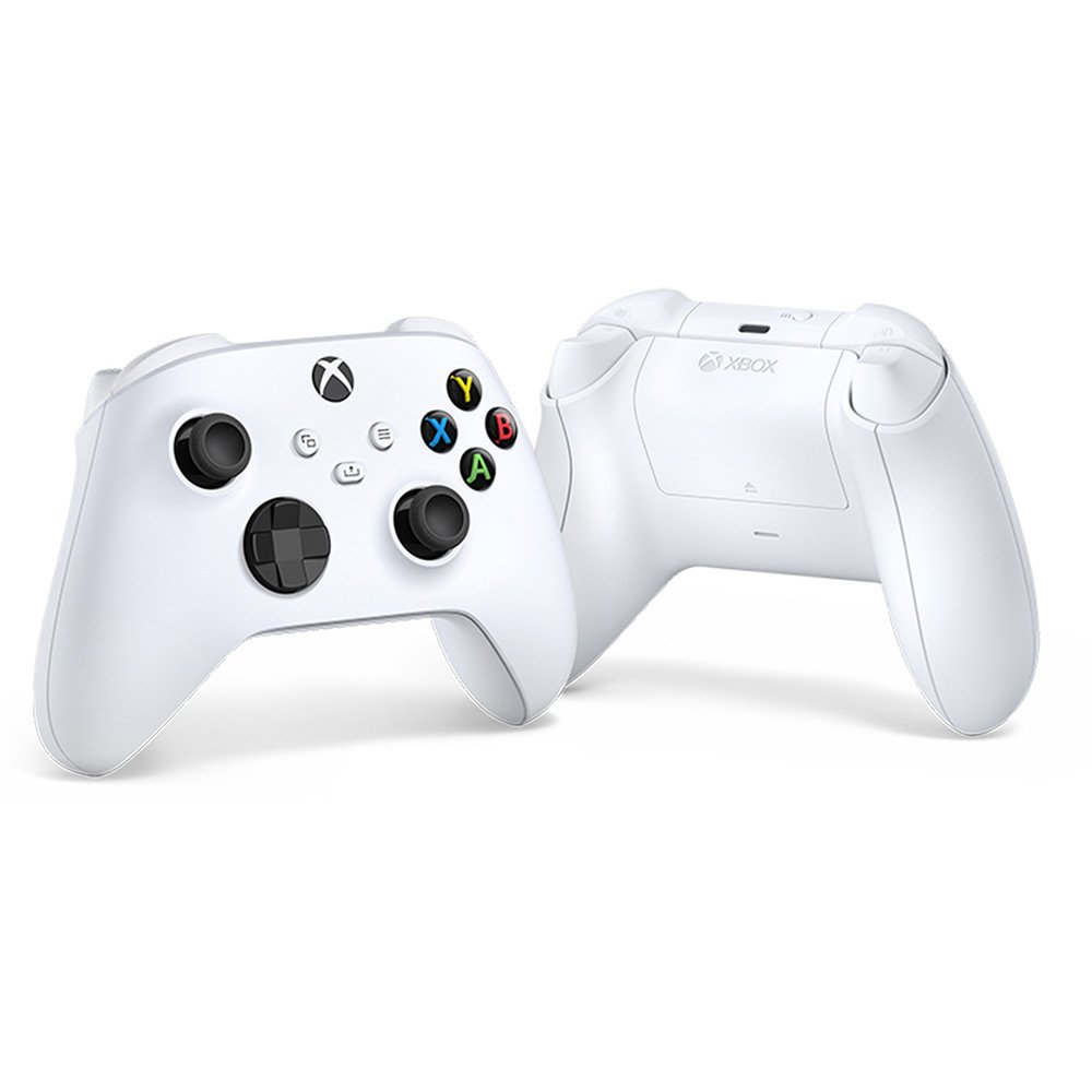 Controle Sem Fio Xbox 360 Compatível Com Computador Notebook Playstation 3  + Receiver Branco - TechBrasil