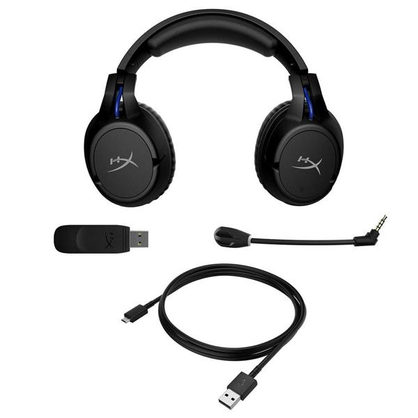 Headset Gamer Sem Fio, Drivers 50mm, LED, Compatível com PS5 e PS4, Cloud Flight, 4P5H6AA, HyperX - CX 1 UN