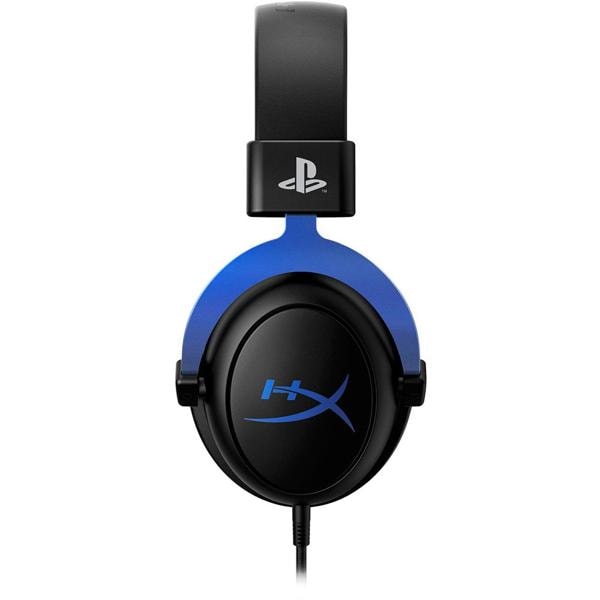 Headset Gamer Cloud, PS5, PS4, Com Microfone removível, Conexão P3, Preto e Azul, 4P5H9AA, HyperX - CX 1 UN