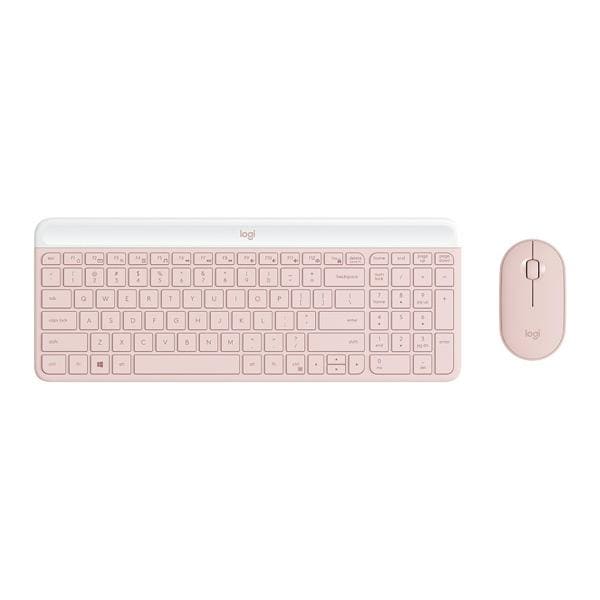 Kit Wireless (teclado/mouse) MK470, Rosa, 920-011313, Logitech - CX 1 UN